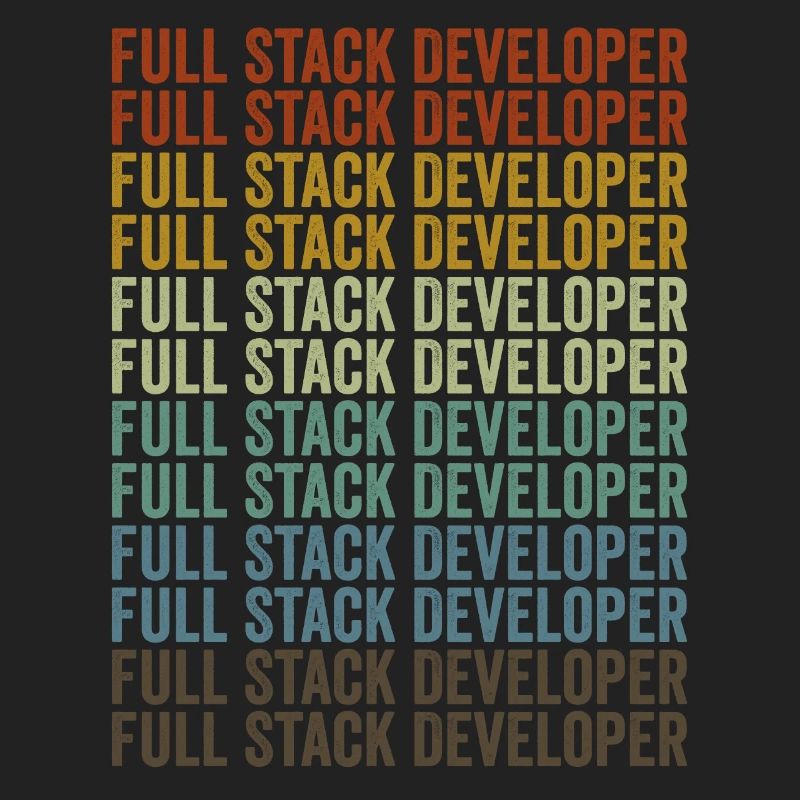 Full Stack Entwickler Coding Programmierer Full St