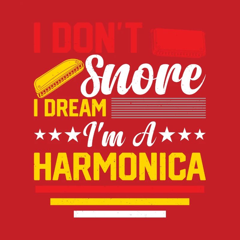 Funny Harmonica I Don't Snore I Dream I'm A Harmon