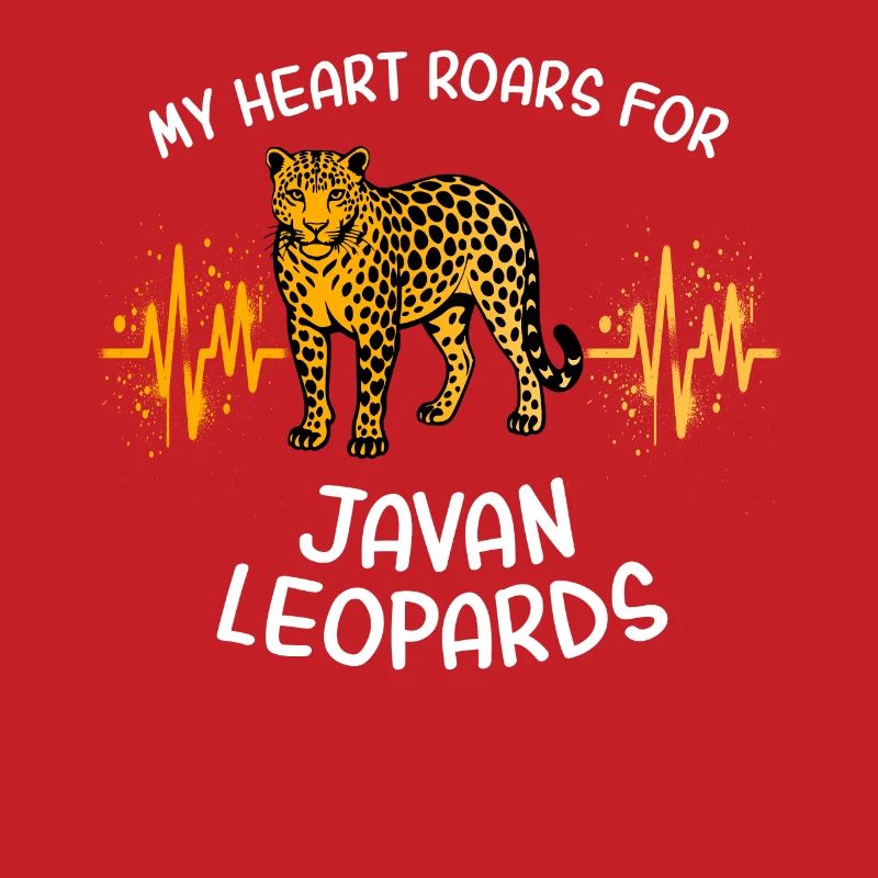 Java Leopard Herzlinie