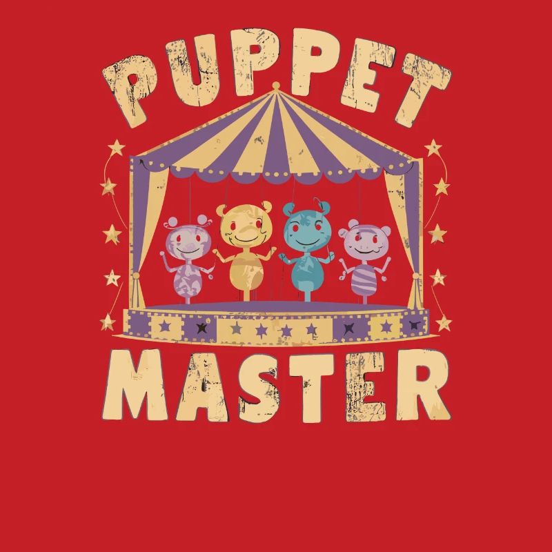Retro Puppet Master Circus Themed