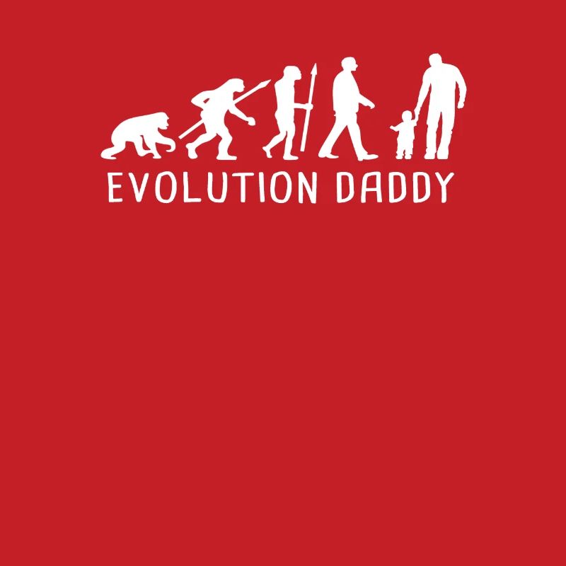 Evolution Daddy Vater Papa