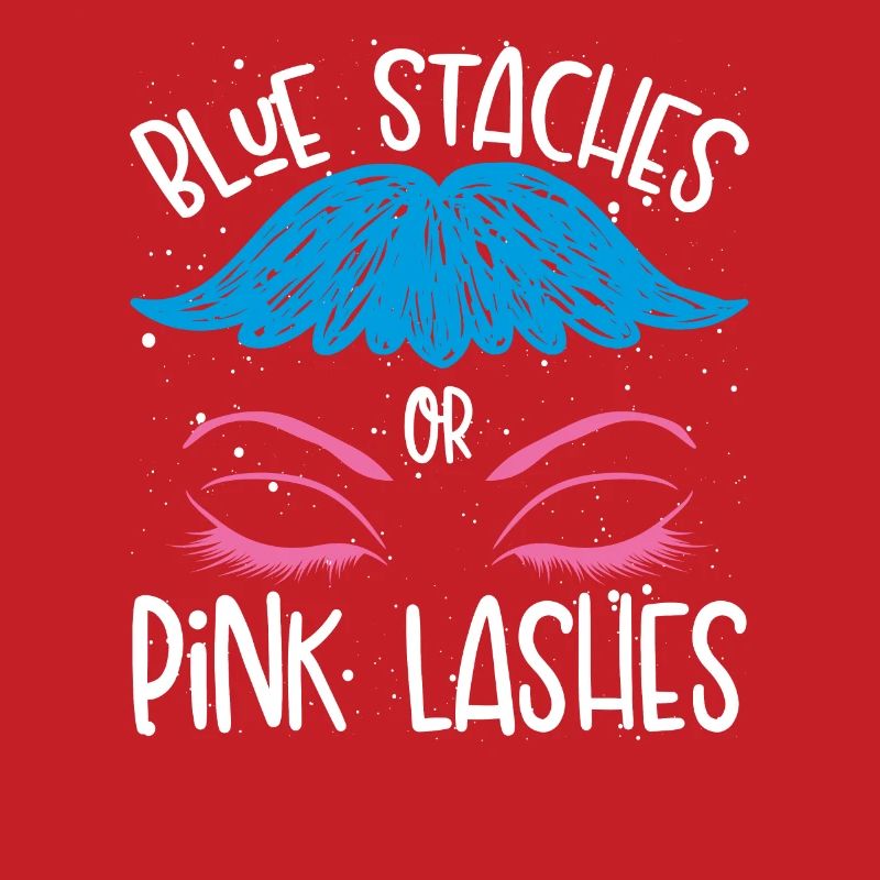 Blaue Stäbe Oder Rosa Wimpern