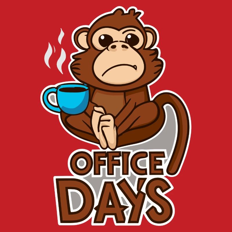 Grumpy Monkey Office-Days Geschenk