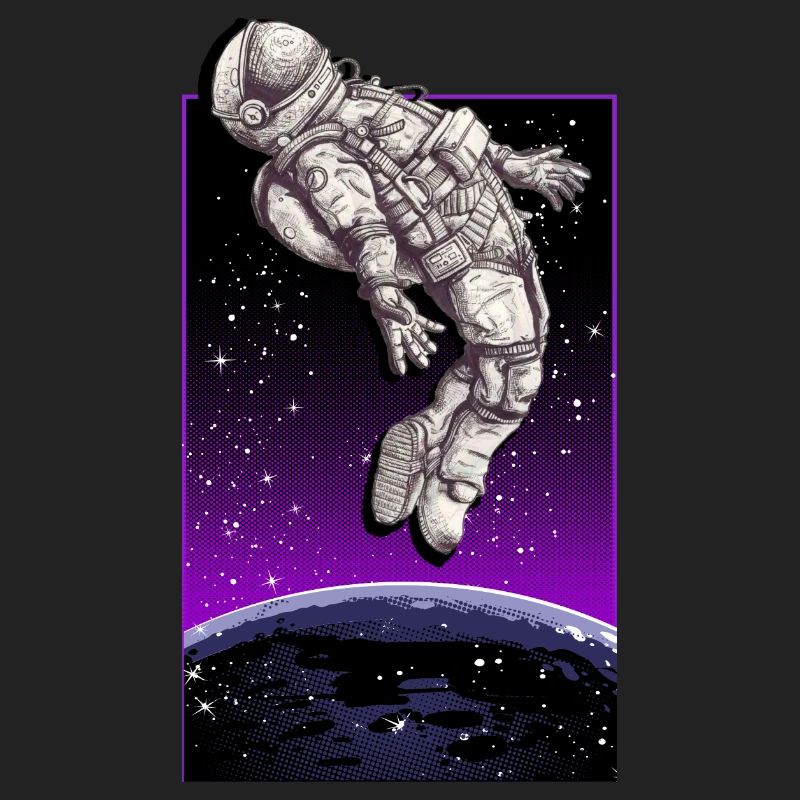 marche dans l'espace