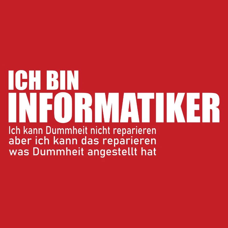 Informatiker Spruch Programmierer Student Geschenk