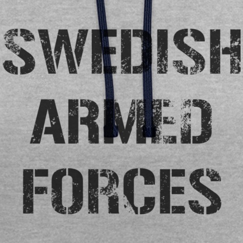 SWEDISH ARMED FORCES Rugged + SWE Flag - Kontrastluvtröja