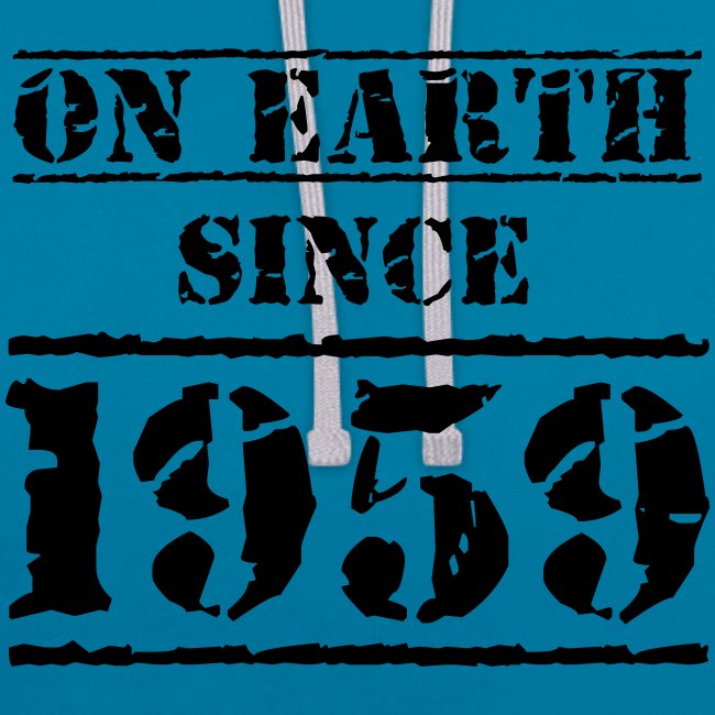 on Earth since 1959 60 Geburtstag Happy Birthday