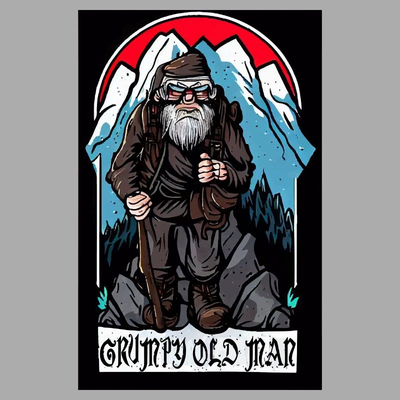 GRUMPY OLD MAN, TSHIRT