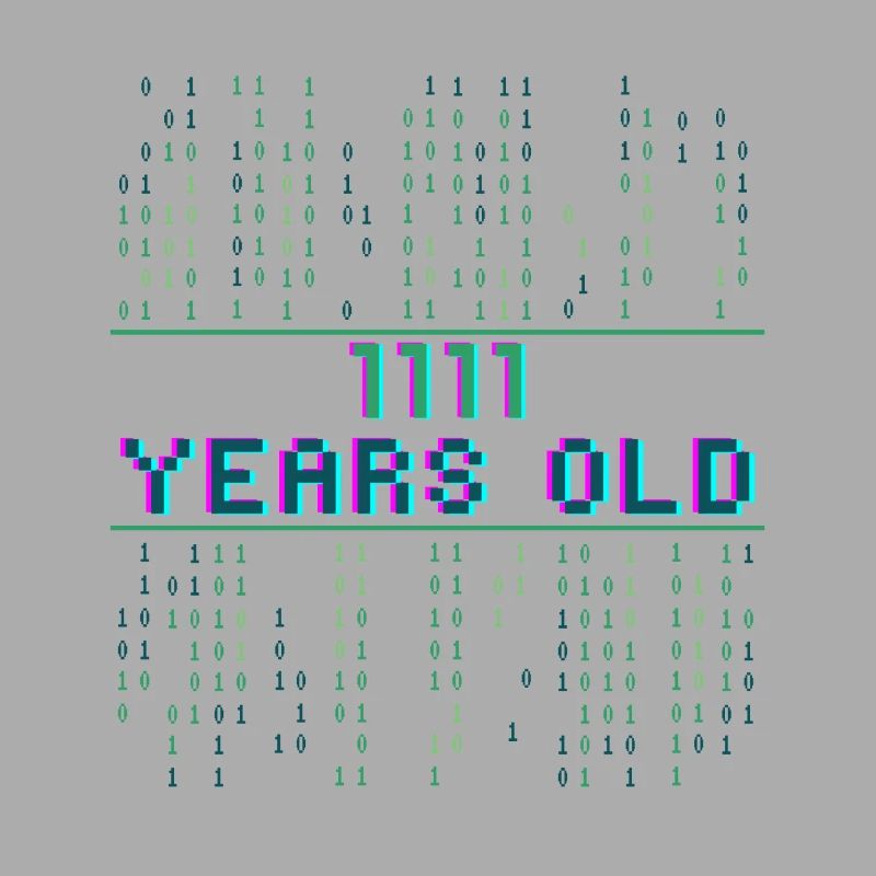15. Geburtstag 15 Jahre alt Binärcode Coder