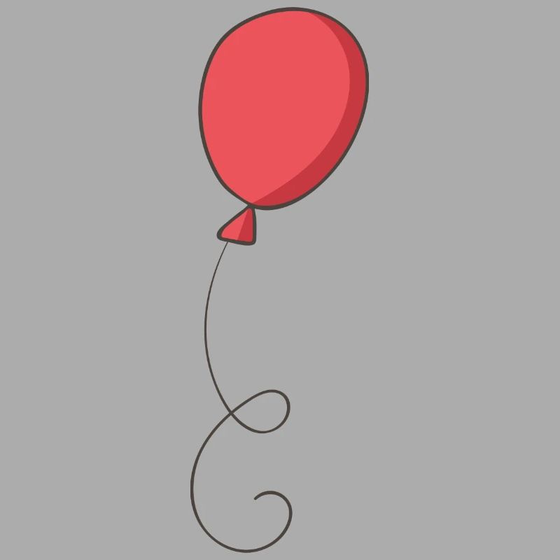 roter Luftballon
