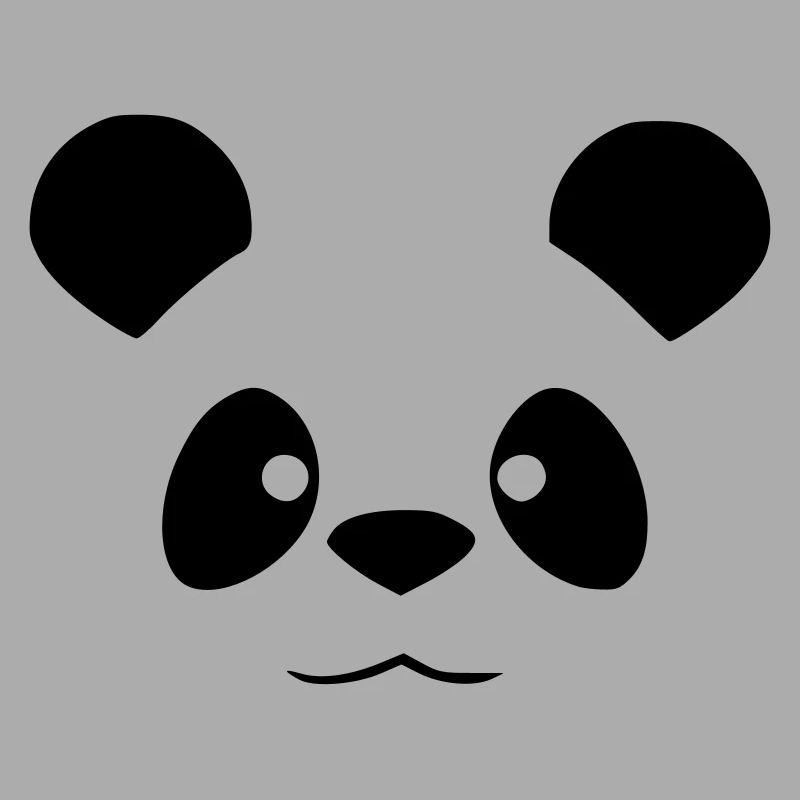 Panda mignon - conception animale drôle