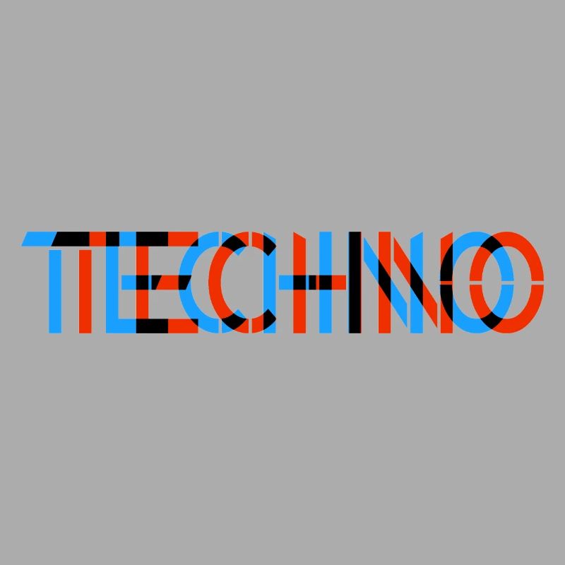 Techno - Rave - Geschenk - Techno merch - trippy