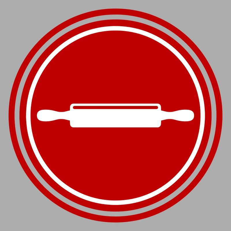 Kitchen roll icon rolling pin