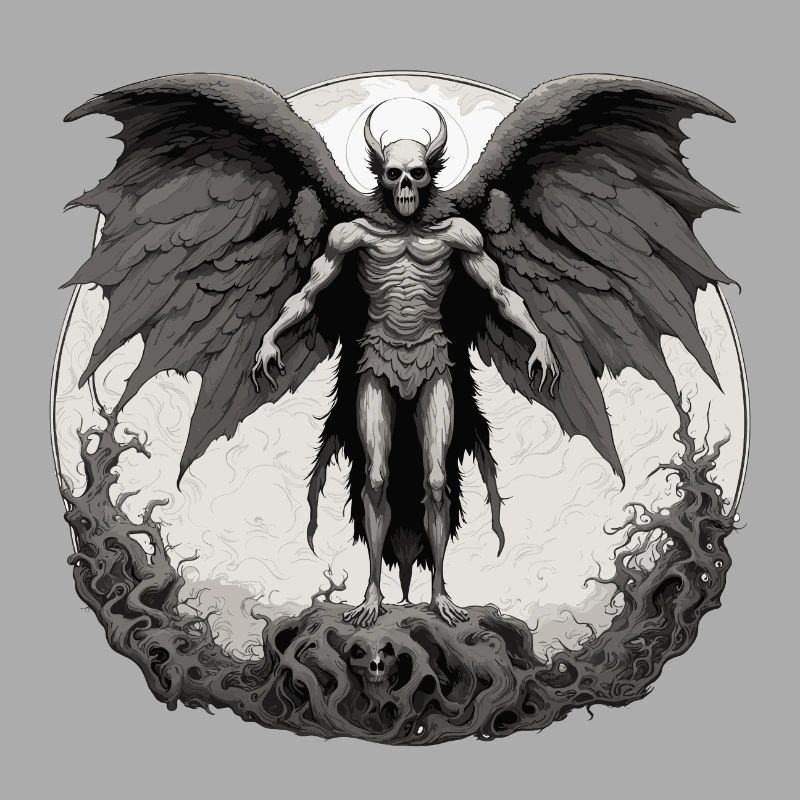 Mothman / Moth / Insect / Mythical Creature / Flutter