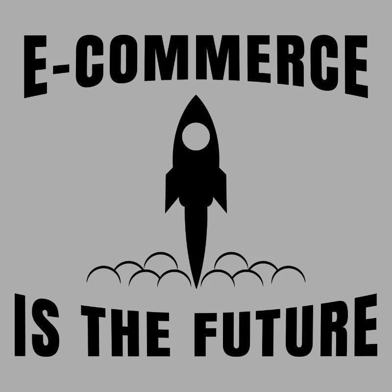Ecommerce online trade saying e-commerce