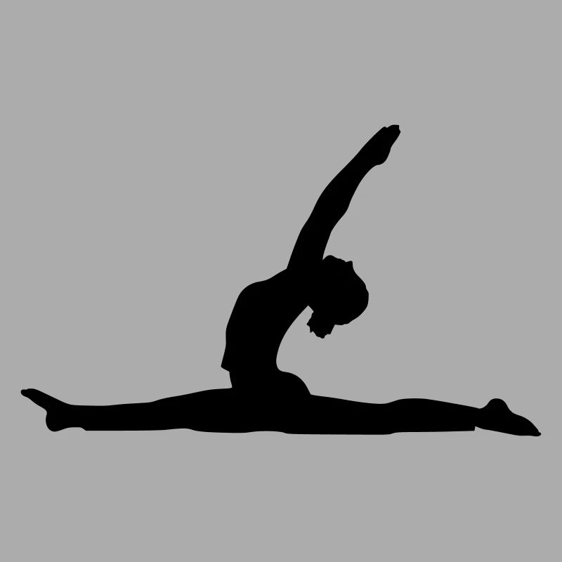 Front Splits silhouette