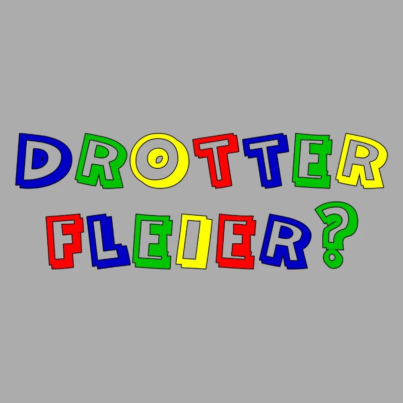 drotter fleier rand schwarz