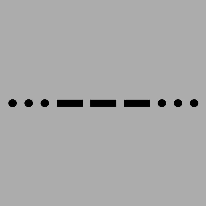 Code Morse SOS