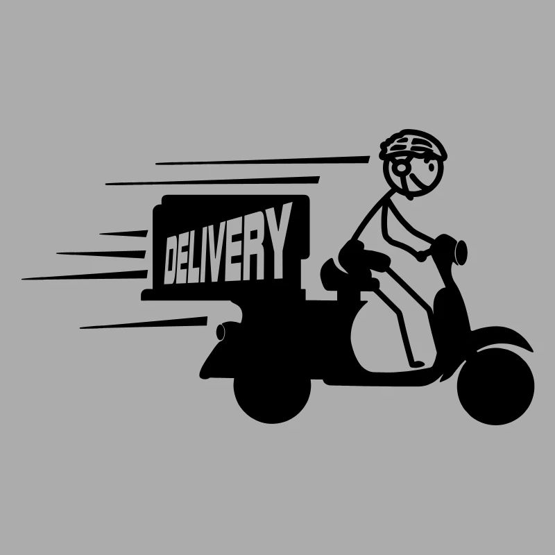 Scooter-Paket oder SMS-Lieferung