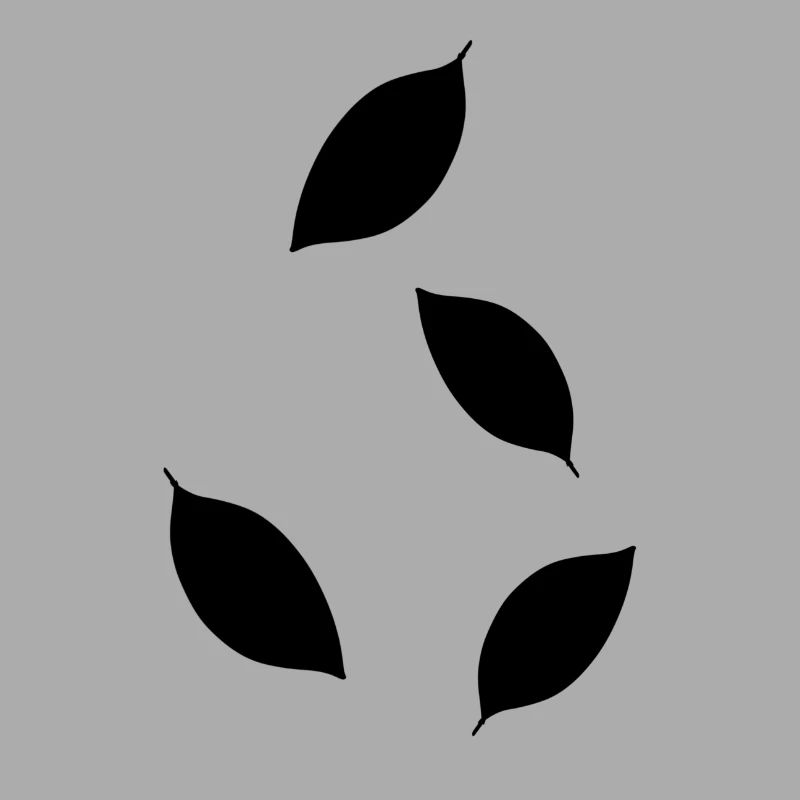 Four Leaves Leaf Icon Pattern