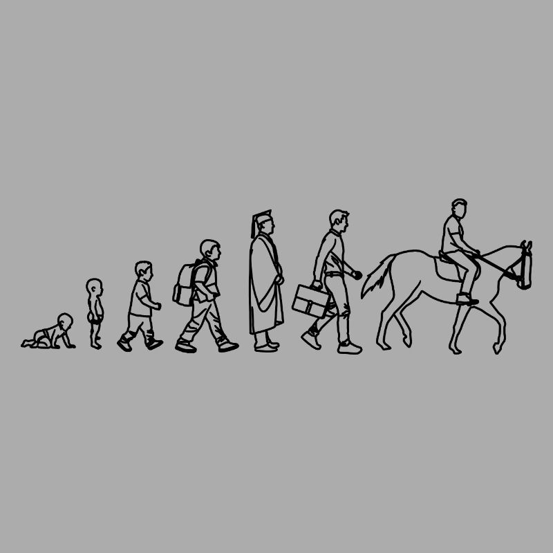 Évolution de l’enfant au cavalier