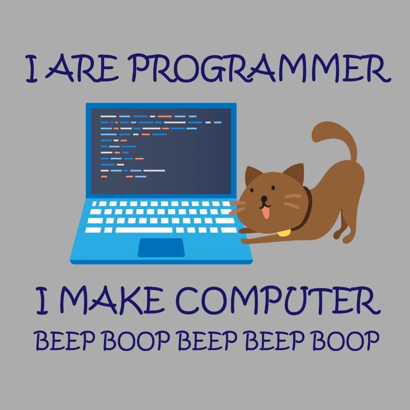 I are Programmer i make Computer Informatiker
