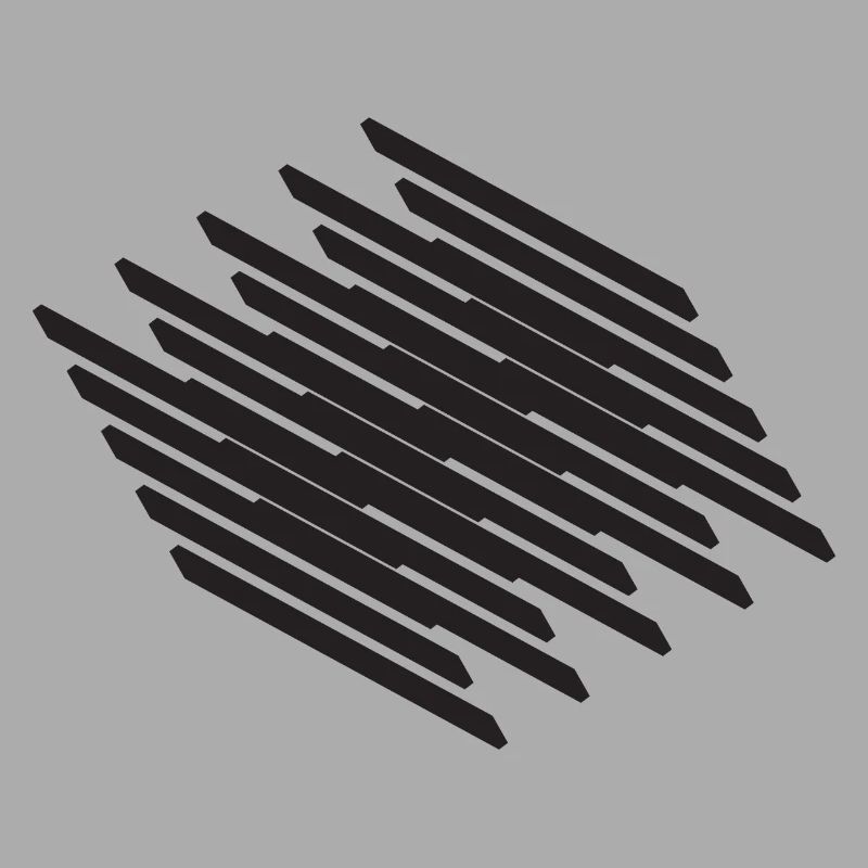 Diagonal Scribble Monochrome Pattern