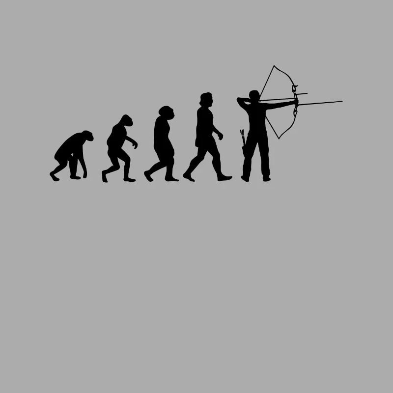 Bogenschütze Evolution Bogenschießen Pfeil Bogen