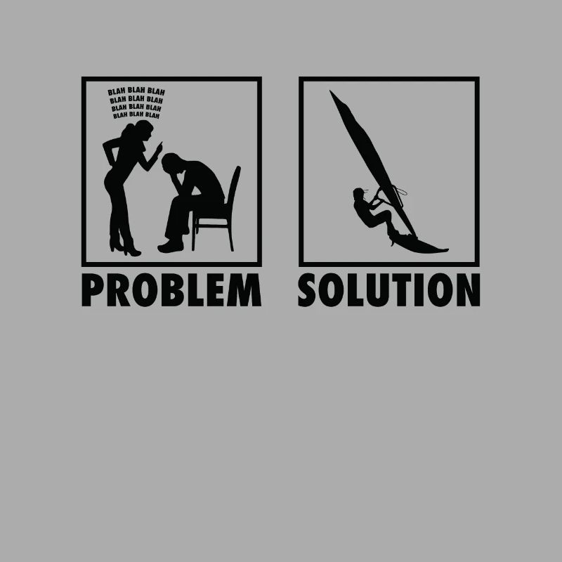 Windsurf Windsurfer Déclaration Solution au problème.