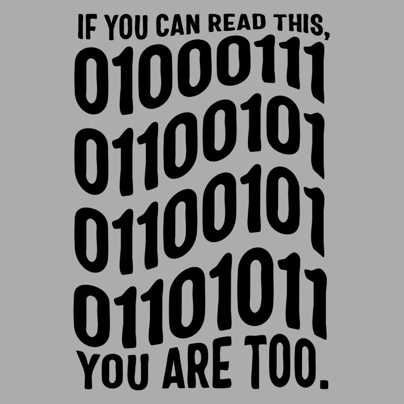 Programmierer-Shirt, wenn Sie das lesen können, sind Sie