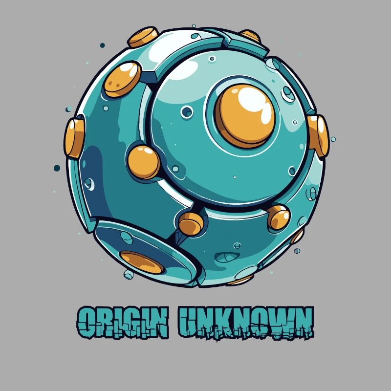 Round unknown object, origin unknown