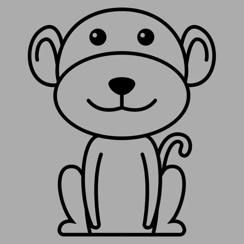 Affe Comic Tier