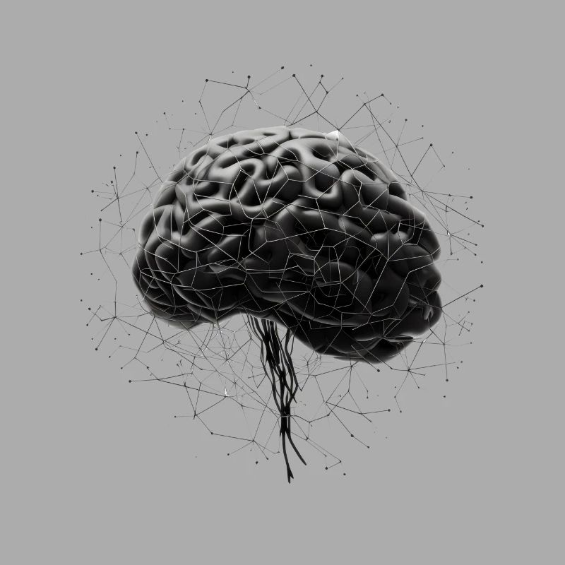 Gehirn Neuronale KI Deep Learning Computeralgorithmus