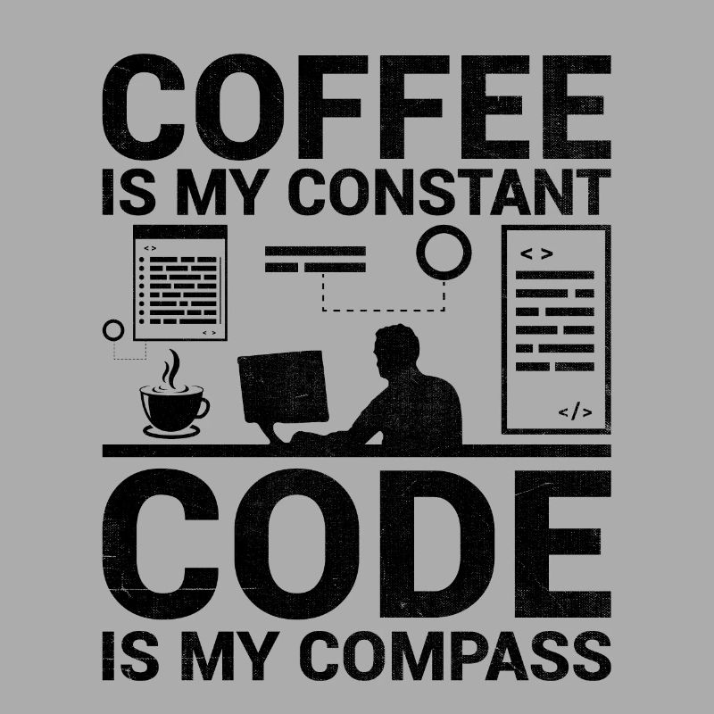 Kaffee-Codierung Programmierer Programmierer Entwickler Nerd Coff