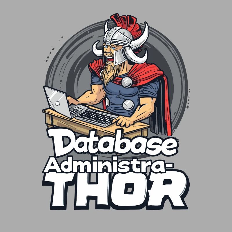 Viking Databaseadministra-thor Nerdy