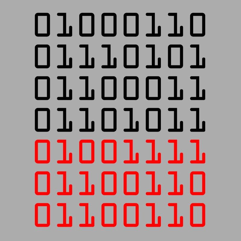 Fuck Off Binary Code, Gamer, Nerd, Geekshirt