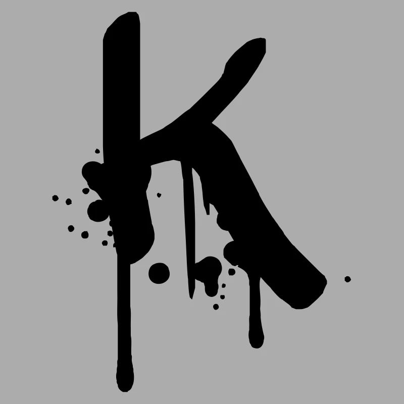 K graffiti gouttes Farbklex spray