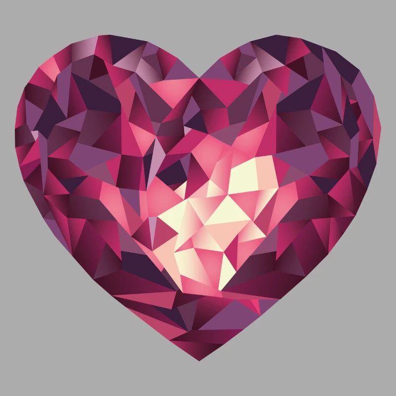 Herz Edelstein Valentinstag Muttertag