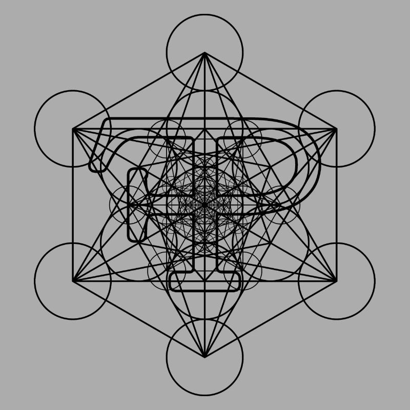 FramePace Cube de Métatron Noir