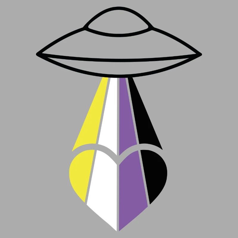 Non Binary Pride Ufo
