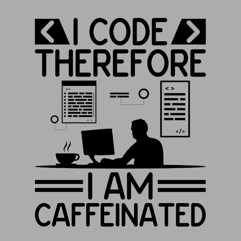 Kaffee-Codierung Programmierer Programmierer Entwickler Nerd Coff