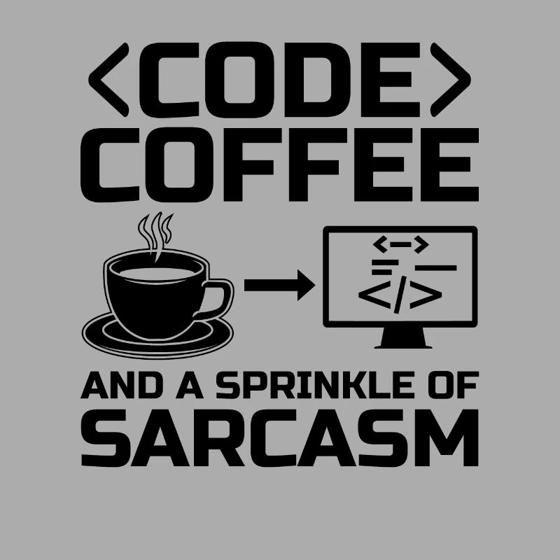 Kaffee-Codierung Programmierer Programmierer Entwickler Nerd Coff