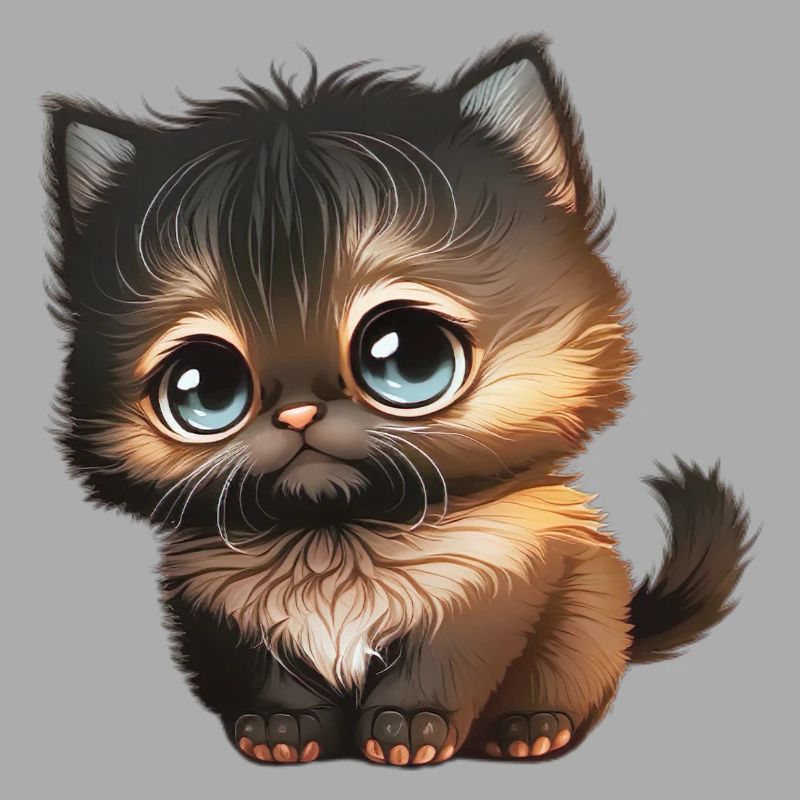 chaton chibi