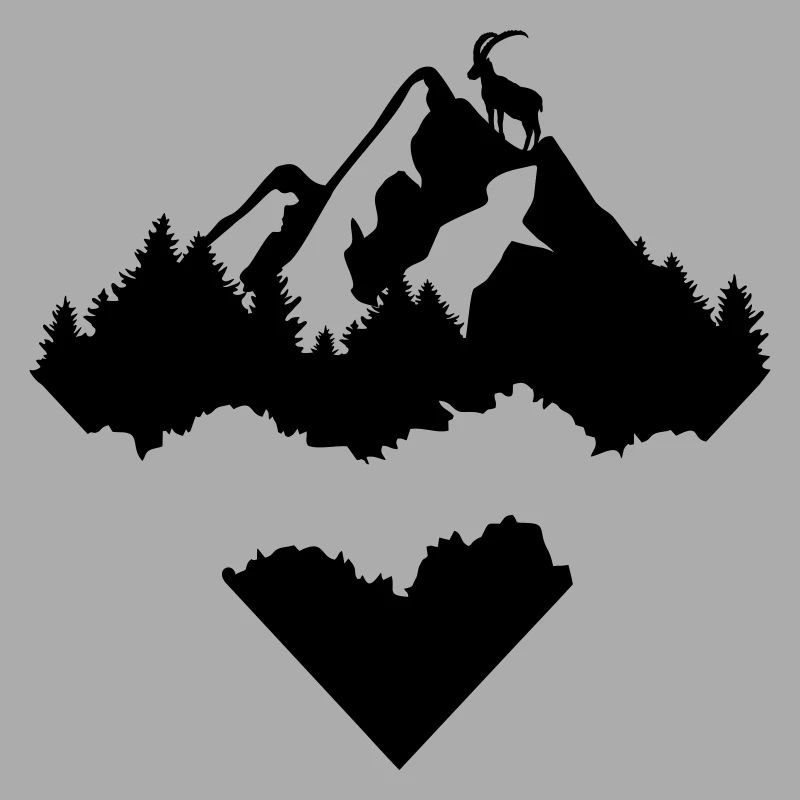 Mountains, Forest and Ibex Triangle