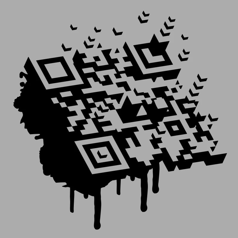 A 3D bar code as a graffiti