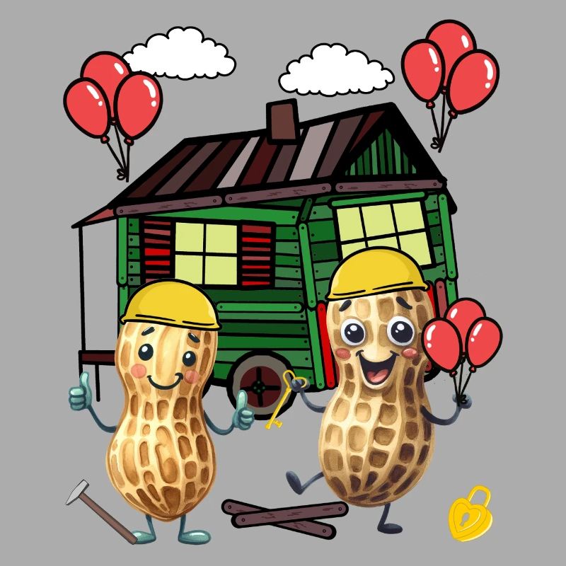 peanuts house builder builder construction trailer own home house