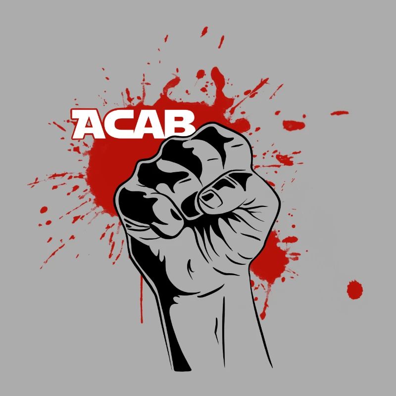 Faust mit Blut - Anti-Cops