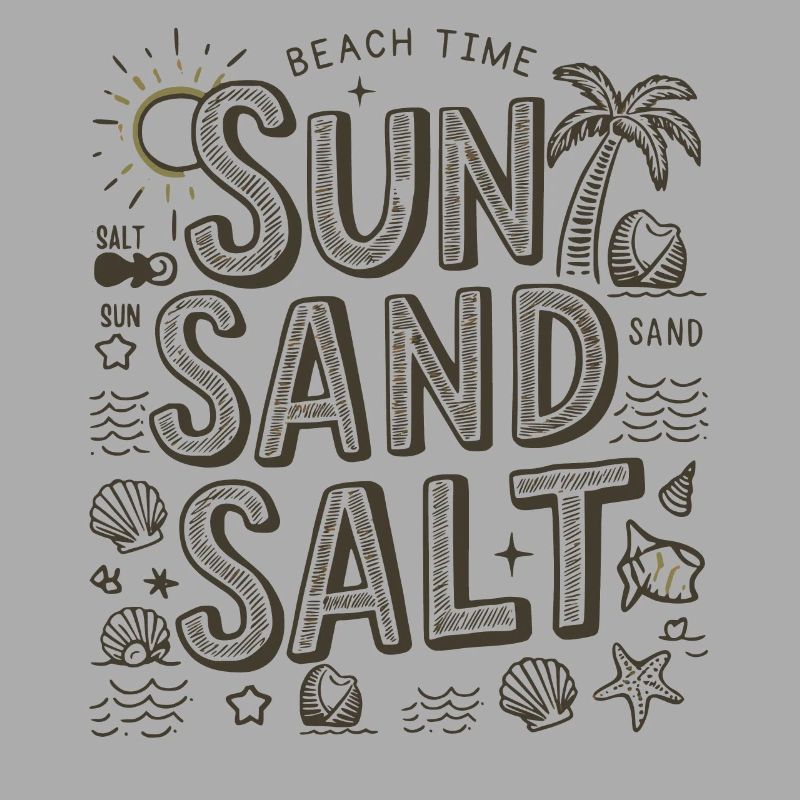 Temps de plage Soleil Sable Sel