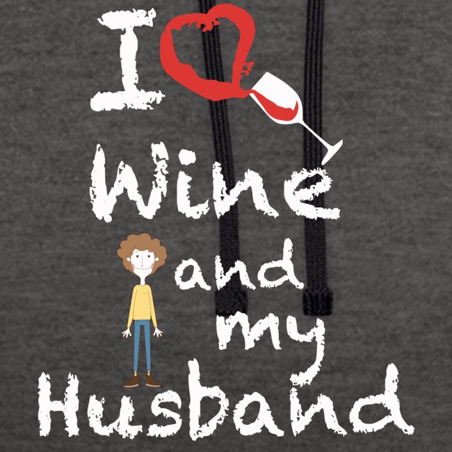 I love Red wine & my Husband Couples Pairs Wedding