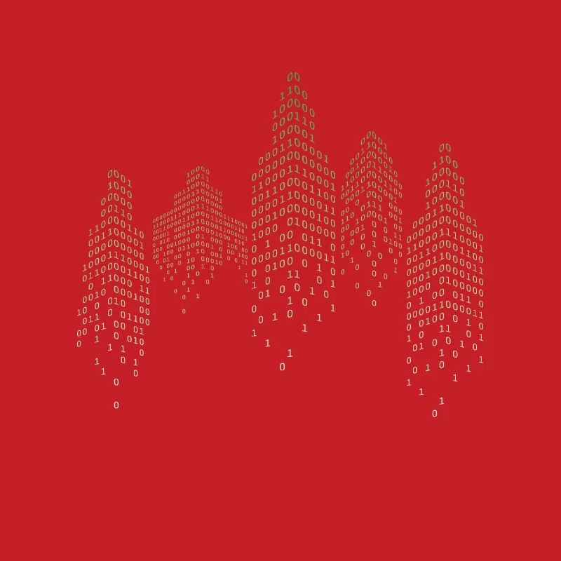 Binary City Informatiker Hack Coder